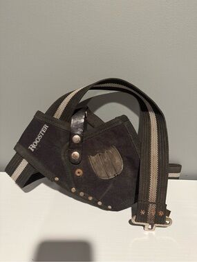 Rooster Black Drill holster Belt